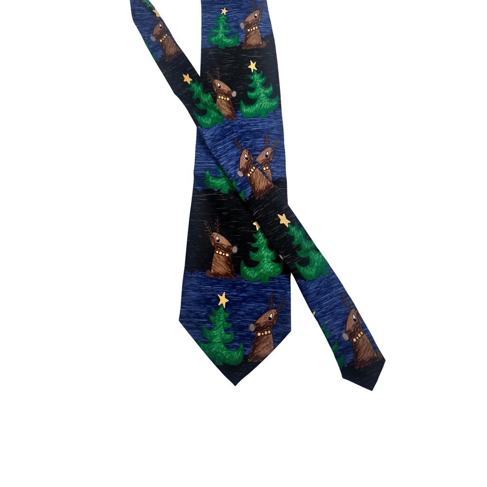 Rudolph Snowy Day Tie Save the Children Collection Christmas‎ Holiday Novelty